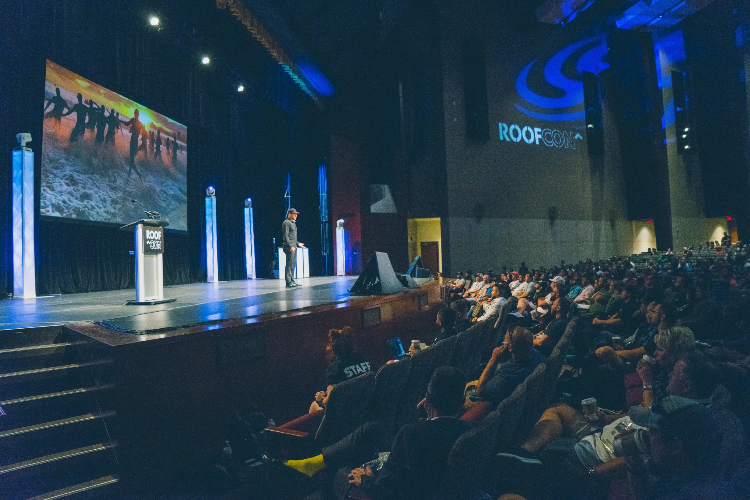 Speaker at Roofcon